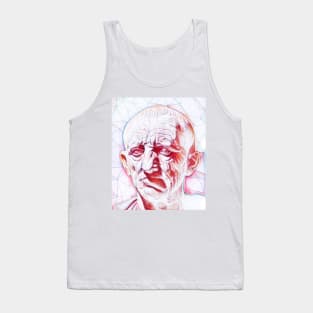 Cato the Elder Portrait | Cato the Elder Artwork | Line Art Tank Top